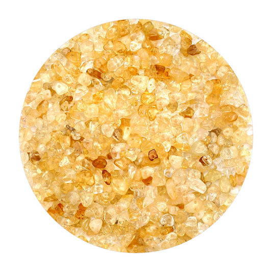 Natural Chip Stone Beads for Jewelry Making, Irregular Gemstone Loose Beads Crushed Chunked Crystal Pieces Rock Beads Hole Drilled for DIY Art Crafts (Citrine)