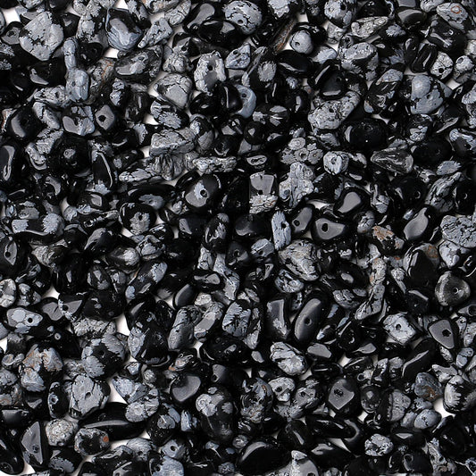 ZHIYUXI 400pcs Alabaster Beads 5-8mm Crystals Gemstones for Bracelet Making 2 Strands Irregular Stone Loose Rocks Bead for Jewelry Making Hole Drilled Natural Chips DIY Necklace Craft Gifts