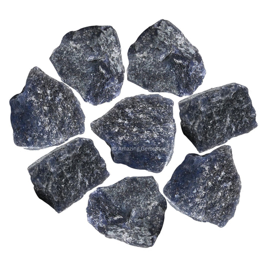 Amazing Gemstone Blue Aventurine Raw Crystals and Healing Stones, Natural Rocks for Tumbling and DIY Raw Stones and Crystals (1 lb)